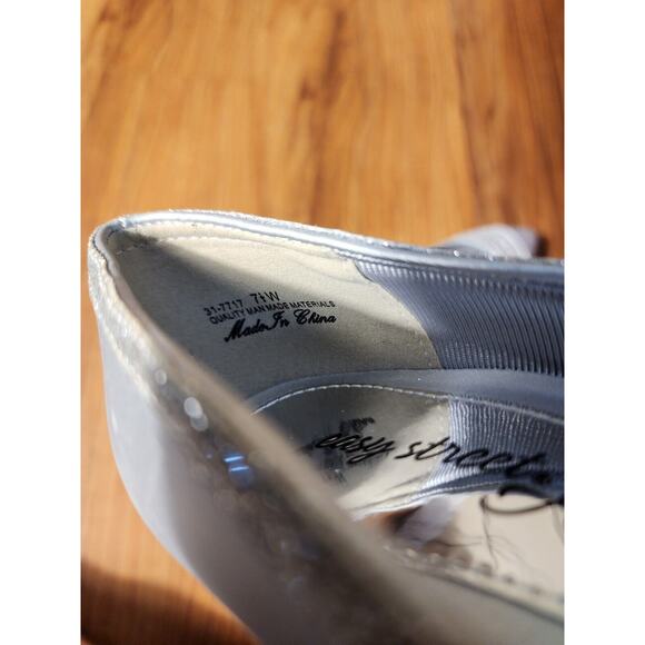 Easy Street Alive 5 Dance Flex Heels Size 7.5 W *flaws - Picture 12 of 13
